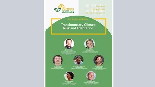 Adaptation Futures 2020 Transboundary Climate Risk and Adaptation [upl. by Reteid]