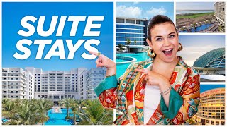 Join Sara For A Tour Of Yas Islands Incredible Hotels  Suite Stays [upl. by Tull]