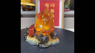 Anime Calcifer Fire Demon Night Light Lamp figure Ver2  Ghibli Merch Store calcifer ghibli [upl. by Hollyanne]