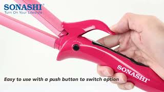 Ultimate Guide to Using the Sonashi Hair Curler Get Gorgeous Curls in Minutes  SHC3005 [upl. by Etteroma]