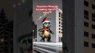 Character animation using Ai for projection show DIY projectionmapping projectionshow videoai [upl. by Eno750]