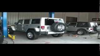 How To Do a 3 Inch Lift on a 2012 Jeep Wrangler Unlimited [upl. by Namrac]