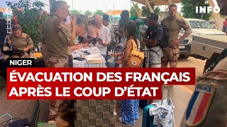 Les ressortissants français au Niger doivent évacuer le territoire après le coup dÉtat  RTBF Info [upl. by Zipnick]