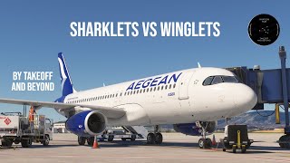 A320 SHARKLETS VS WINGLETS [upl. by Boonie71]