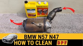 How to clean DPF filter Diesel Particulate Filter Blocked DPF removed amp cleaned BMW N47 cleaning N57 [upl. by Neved]