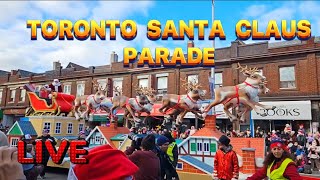 🔴LIVE The 120th Toronto Santa Claus Parade live [upl. by Ayaet]