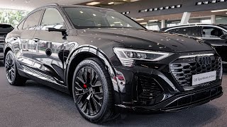 BLACKED OUT 2024 Audi Q8 Sportback etron 408hp  Interior and Exterior Details [upl. by Nyram]