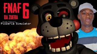 LEFTY TORTÃO PRA ESQUERDA  Freddy Fazbears Pizzeria Simulator FNAF 6 DA ZUERA 2 [upl. by Shir]