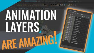 Maya Tutorial  How To Make BIG Changes FAST With Animation Layers [upl. by Chabot727]