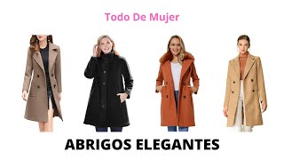 🌸15 ABRIGOS PARA MUJER MODA OTOÑO INVIERNO 2021 2022  LINDOS ABRIGOS DE MODA  Todo De Mujer [upl. by Hploda]