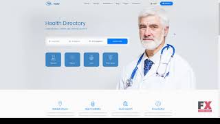 Tabib  Health and Medical Directory Template Dick Gerrard [upl. by Orman]