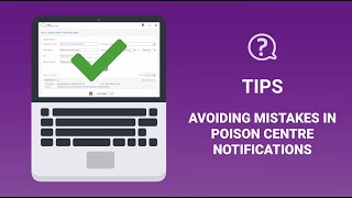 5 tips for successful poison centre notifications [upl. by Annaerda455]