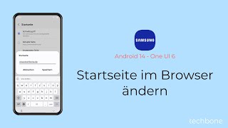 Startseite im Browser ändern Samsung Internet [upl. by Ruthe294]