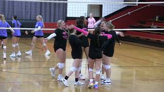 Neosho Wildcat Volleyball  Licking Camp [upl. by Trager769]