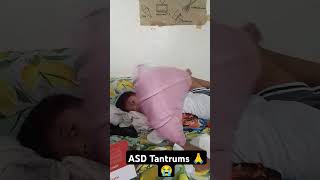 Things to do if my son ASD attack Tantrums  calm down tantrums tantrum asd asdawareness [upl. by Obala]