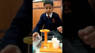 Sedimentation decantation and filtrationsciencetrekAyush SHEKDAR class 6LAPS Ambala [upl. by Haeli]