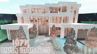 Bloxburg blush mansion iiseashxllz 167k [upl. by Hall]