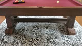 Olhausen Billiards Railyard pool table installed by Billiard Towne [upl. by Ednargel]