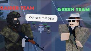 INTENSE Roblox BRITISH ARMY Roleplay Mission  Capture the Dev [upl. by Benildas]