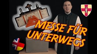 Messe für unterwegs Messkoffer aus dem 1 Weltkrieg [upl. by Ellevel135]