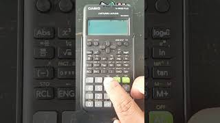 RESETEAR LA CALCULADORA fx350ES PLUS [upl. by Niessuh]