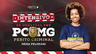 INTENSIVO  Perito Criminal de MG  Aula 01  Língua Portuguesa Profª Geisa Pelissari [upl. by Enilhtak]