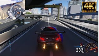 LOUDEST BMW Z4 GT3 Full Send  Assetto Corsa Mods  Steering Wheel Gameplay [upl. by Dnalon]