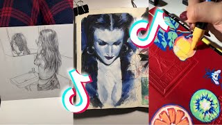 Art Sketchbook TikToks  Arts TikTok Compilation NO OUTROS 2 [upl. by Horatio241]