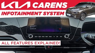 Kia Carens Infotainment System  Feature Loaded🔥 [upl. by Alisha]