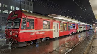 Ifahrt vom R16 in Chur us Arosa [upl. by Iadrahs]