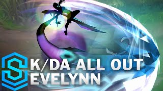 KDA ALL OUT Evelynn Skin Spotlight  League of Legends [upl. by Rinaldo630]