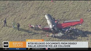 NTSB releases new documents from deadly airshow collision [upl. by Atnahs196]