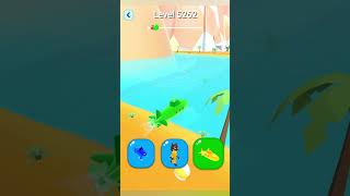 Shape shifting2 game level5262 hyper casual game shapeshifting gameplay gaming shortvideo [upl. by Dadivitan]