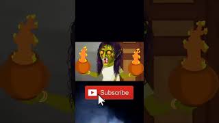 MATKA WALI CHUDEL 🧟🧟 cartoon cartoonstory hindikahaniya horrorstories odiacartoon [upl. by Nezam573]