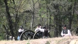 Reenactment at Endview Plantation Newport News Virginia [upl. by Helve]