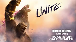 Godzilla x Kong The New Empire  Tickets on Sale Trailer [upl. by Neelasor386]