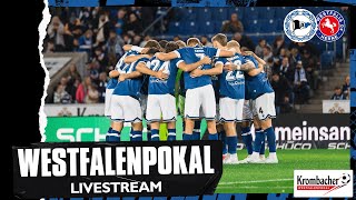 Krombacher Westfalenpokal Arminia Bielefeld gegen Westfalia Herne [upl. by Niuq]