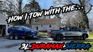 How I Tow with the 3L Duramax Sierra Elevation [upl. by Auqinimod]