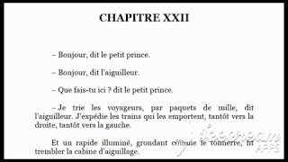 Le Petit Prince  Livre Audio avec texte  Chapitre 22  FR [upl. by Wolbrom541]