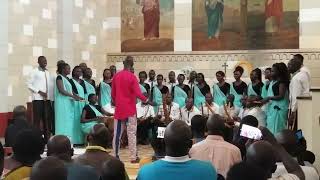 ENTEBBE CHOIR VICARIATE MUSIC FESTIVAL AT POKEA SEMINARY [upl. by Simona]