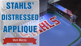 Stahls Distressed Appliqué for Embroidery [upl. by Noemis245]