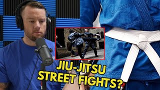 How To Use JiuJitsu In A Street Fight  TalkJitsu Podcast Episode 40 [upl. by Nevur]