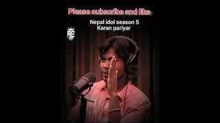 Nepal idol season 5 winner Karan pariyar Nepal idol portugal travel shortsvideo voice of Nepal [upl. by Resee]