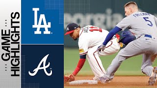 Dodgers vs Braves Game Highlights 52223  MLB Highlights [upl. by Airpal152]