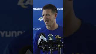 Mike LaFleur on Sean McVays leadership amp Rams culture rams nfl shorts [upl. by Marja]