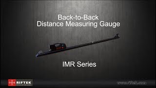 IMR Series BacktoBack Distance Measuring Gauge [upl. by Pierrette579]