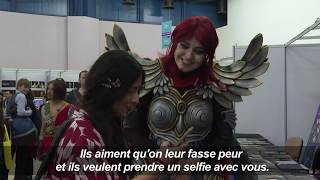 Geek culture  Chypre organise son quotComic Conquot I AFP Reportage [upl. by Enelahs]