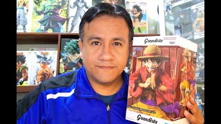 Figura Monkey D Luffy  Grandista  Unboxing en español [upl. by Aicyle213]