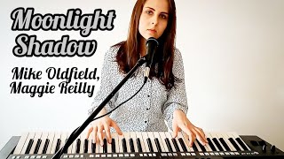 Moonlight Shadow  Mike Oldfield  Maggie Reilly  cover  keyboard amp wokal [upl. by Ikilisav377]