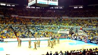 NU PEP squad Halftime  NU vs FEU Game 2 Finals [upl. by Westleigh]